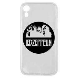 Чехол для iPhone XR Led Zeppelin in a circle - PrintSalon