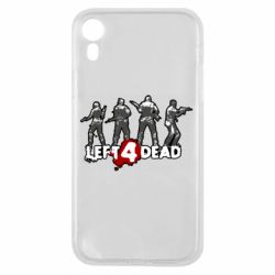 Чехол для iPhone XR Left 4 Dead Gang-PrintSalon Чехол для iPhone XR Left 4 Dead Gang