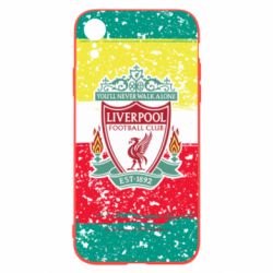 Чохол для iPhone XR Liverpool and logo colors - PrintSalon