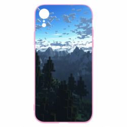 Чехол для iPhone XR Minecraft nature - PrintSalon