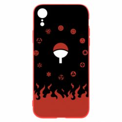 Чехол для iPhone XR Naruto Sasuke Uchiha Sharingan - PrintSalon