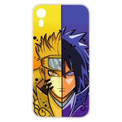 Чохол для iPhone XR Naruto Vs Sasuke - PrintSalon