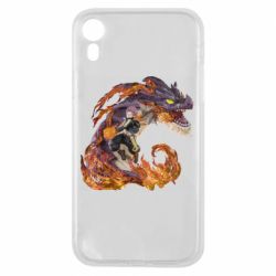 Чехол для iPhone XR Natsu with a dragon - PrintSalon