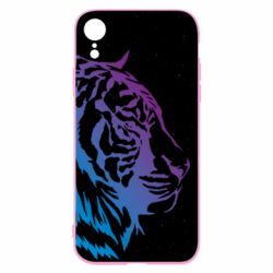 Чохол для iPhone XR Neon Tiger - PrintSalon