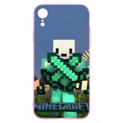 Чехол для iPhone XR Novaskin Minecraft - PrintSalon