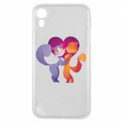 Чохол для iPhone XR Парочка. Котики - PrintSalon