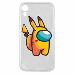 Чехол для iPhone XR Pikachu Among Us