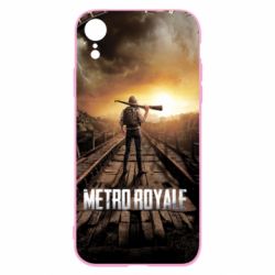 Чехол для iPhone XR Pubg Metro Royale