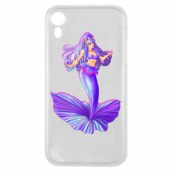 Чехол для iPhone XR Purple Mermaid Barbie - PrintSalon