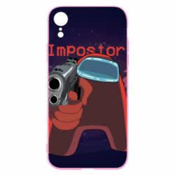 Чехол для iPhone XR Red With A Gun
