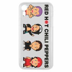 Чехол для iPhone XR RHCP Chibies - PrintSalon