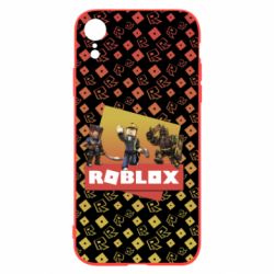 Чехол для iPhone XR Roblox Heroes 3D