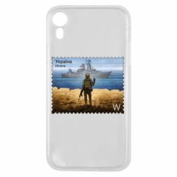 Чехол для iPhone XR русский корабль иди на@ - PrintSalon