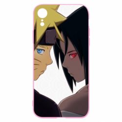 Чохол для iPhone XR Sasuke with Naruto - PrintSalon