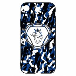 Чохол для iPhone XR Scania logo and grunge - PrintSalon