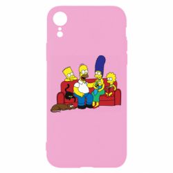 Чехол для iPhone XR Simpsons At Home - PrintSalon