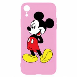 Чехол для iPhone XR Smiling Mickey - PrintSalon