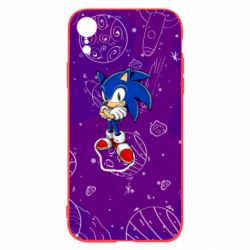 Чохол для iPhone XR Sonic and space - PrintSalon