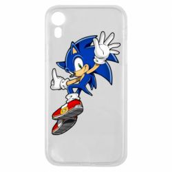 Чехол для iPhone XR Sonic and the jump - PrintSalon