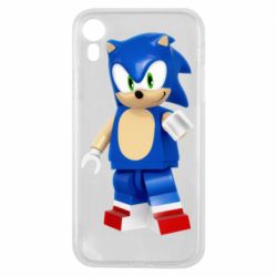 Чехол для iPhone XR Sonic Lego - PrintSalon
