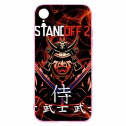 Чехол для iPhone XR Standoff Samurai And Fire - PrintSalon