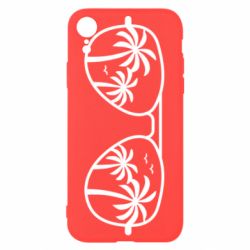 Чехол для iPhone XR Sunglasses And Palm Trees - PrintSalon