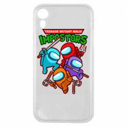 Чехол для iPhone XR Teenage Mutant Ninja Impostors