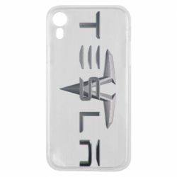 Чехол для iPhone XR Tesla Car logo - PrintSalon