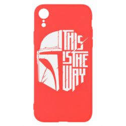 Чехол для iPhone XR This Is The Way