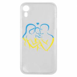 Чохол для iPhone XRУкраїна! Сім'я!