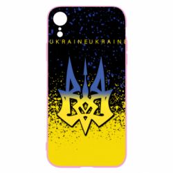 Чохол для iPhone XR Ukraine, yellow blue - PrintSalon