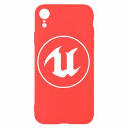 Чехол для iPhone XR Unreal Engine Logo