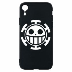 Чехол для iPhone XR Ван Пис флаг Трафальгара - PrintSalon