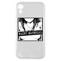 Чохол для iPhone XR Waifu Material - PrintSalon