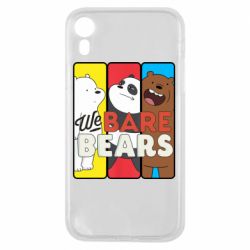 Чехол для iPhone XR We bare bears collage - PrintSalon