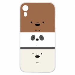 Чохол для iPhone XR We bare bears ice cream - PrintSalon