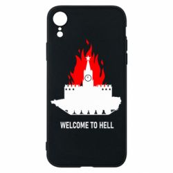 Чехол для iPhone XR Welcome to Hell - PrintSalon