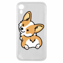 Чехол для iPhone XR Winking Corgi - PrintSalon