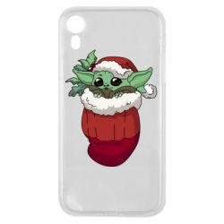 Чехол для iPhone XR Йода в перчатке - PrintSalon