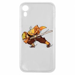 Чехол для iPhone XR Zenitsu Demon Slayer - PrintSalon
