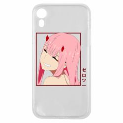 Чехол для iPhone XR Zero Two Smile - PrintSalon