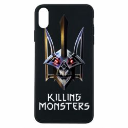 Чохол для iPhone Xs Max A killer monster - PrintSalon
