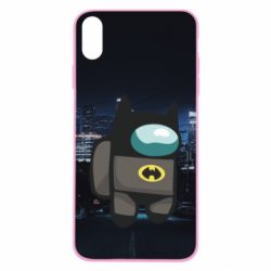 Чехол для iPhone Xs Max Among Us - Batman in the city - PrintSalon