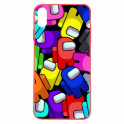 Чехол для iPhone Xs Max Among us multicolored - PrintSalon
