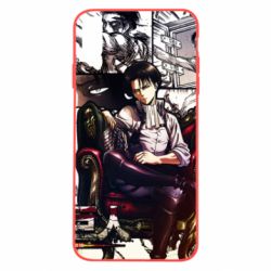 Чехол для iPhone Xs Max Attack on Titan Кapral Levi