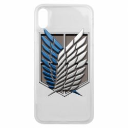 Чехол для iPhone Xs Max Attack Titan Survey Corps Logo 3D