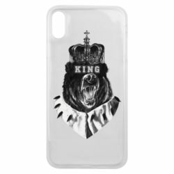 Чехол для iPhone Xs Max Bear King - PrintSalon