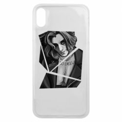 Чехол для iPhone Xs Max Black and white Damiano - PrintSalon