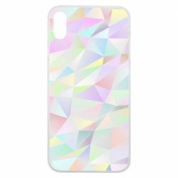 Чехол для iPhone Xs Max Color hologram-PrintSalon Чехол для iPhone Xs Max Color hologram