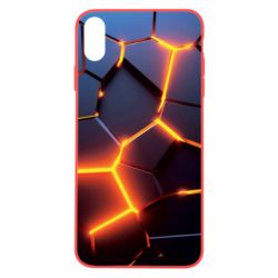 Чохол для iPhone Xs Max Cracked Blocks - PrintSalon
